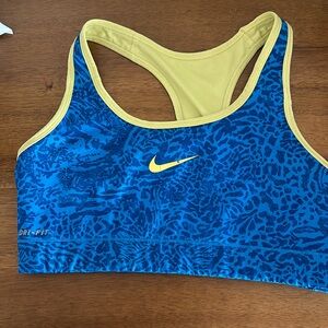 Nike animal print sports bra